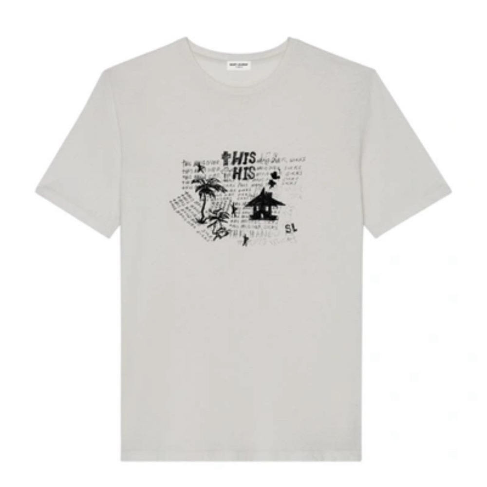 SAINT LAURENT - THIS HANGOVER SUCKS SS20